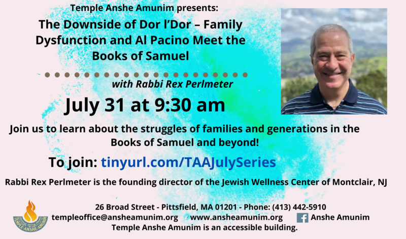 Banner Image for Torah Study - Special Topic with Rabbi Rex Permeter